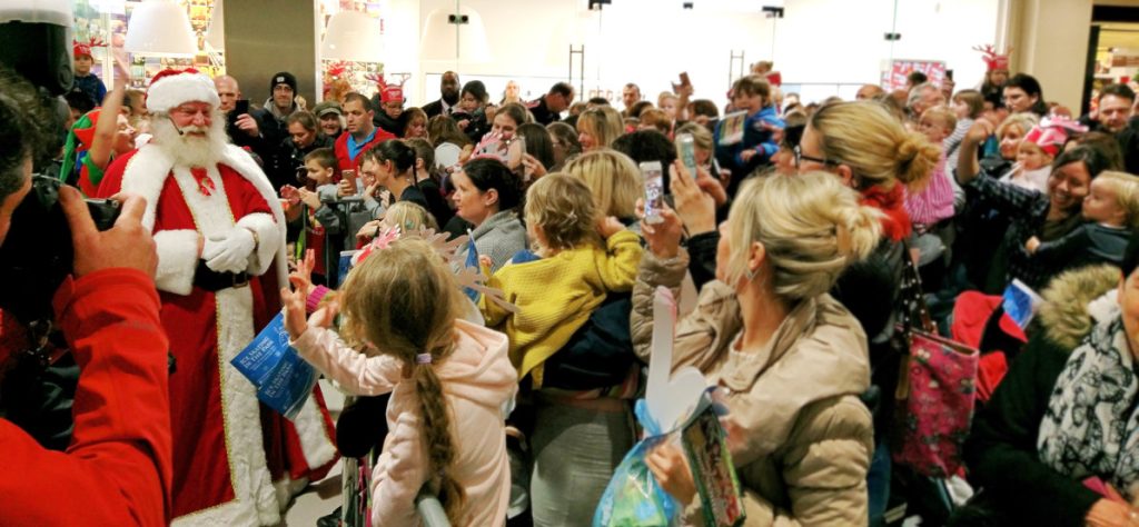 Santa Father Christmas Parade and Arrival