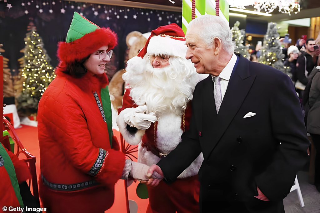 Father Christmas & King Charles