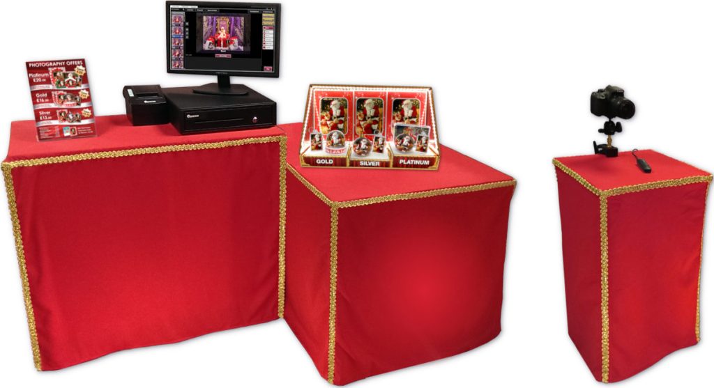 Christmas Grotto Photo Counter & Camera Stand 2