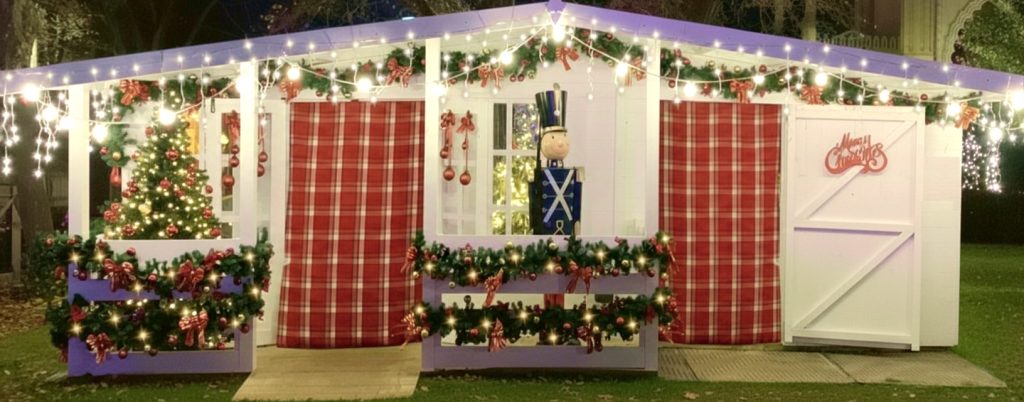 Outdoor Christmas Grotto Installation Wide 3