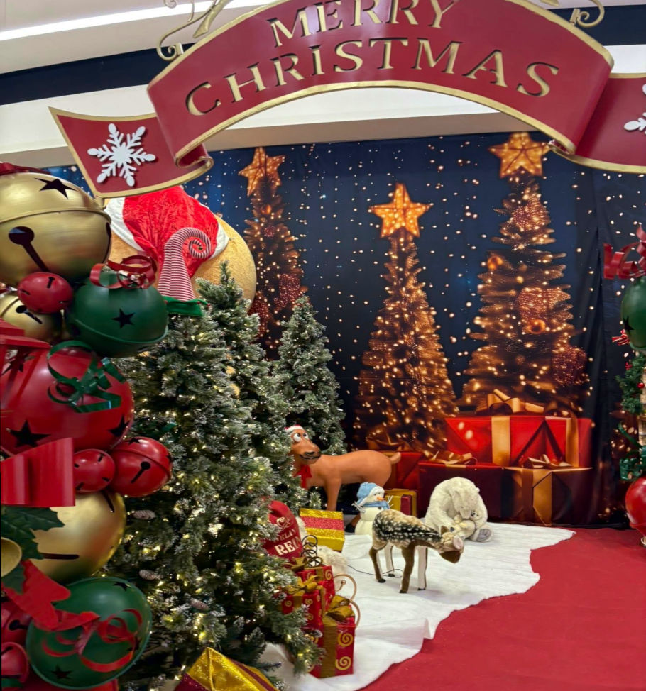 Christmas Grotto Installation Entrance Arch 02